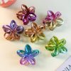 Aurora Bloom Hollow Flower Hair Claw
