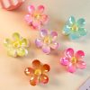 Pearl Gradient Five-Petal Clips