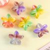 Iridesmented Plumeria Hair Claw