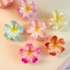 Gradient Cherry Blossom Hair Claw