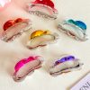 Metallic Hollow Cloud Hair Clips