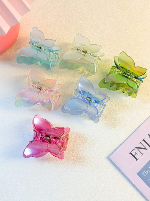 Luminous Butterfly Hair Claw