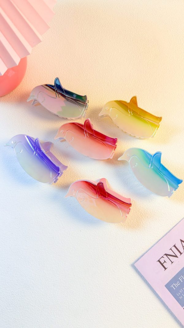 Gradient Cute Penguin Claw