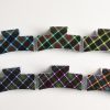 Classic Dark Tartan Plaid Hair Claws