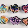 Fantasy Galaxy Rose Double Heart Hair Claws