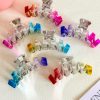 Hollow Colorful Heart Hair Claw