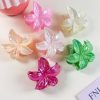 3D Embossed Pearl Lily Clips