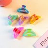 Semi-circular Iridescent Hair Claw
