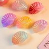 Iridescent Shell Hair Claw