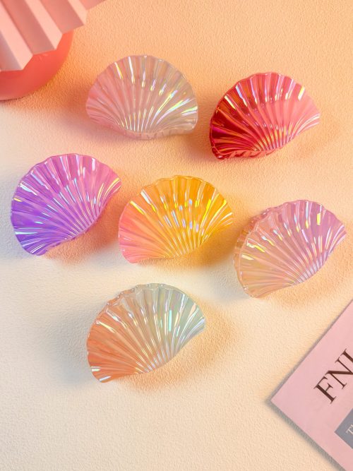 Iridescent Shell Hair Claw