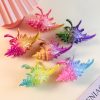 Gradient Spiked Conch Clips