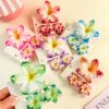 Bright Summer Plumeria Hair Claw