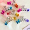 Rainbow Wave M-Shape Hair Claws