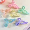 Macaron Glossy Bow Hair Clips