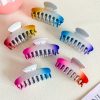 Gradient Ribbed Hair Claw