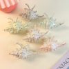Glitter Mermaid Conch Hair Clips
