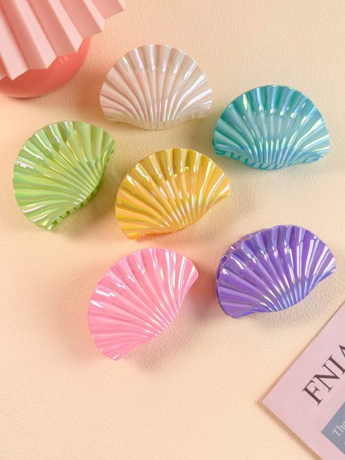 Mermaid Glossy Shell Hair Claw