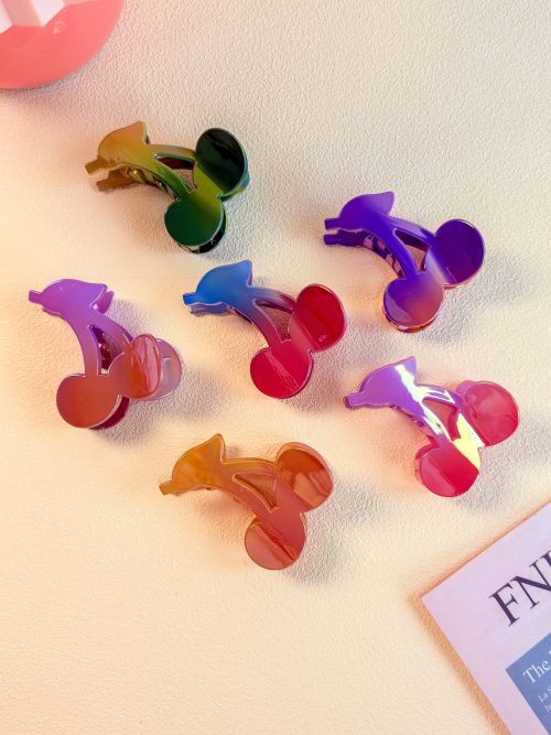 Glossy Cherry Kawaii Hair Claw