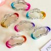 Glossy Wavy Y2K Hair Claw