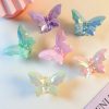 Iridescent Faceted Butterfly Hair Claw
