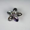 Shiny Flower Metal Hair Clips