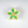 Colorful Floral Resin Hair Clips
