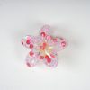 Transparent Floral Cherry Claw