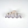 Marble Texture Wave Hair Claw