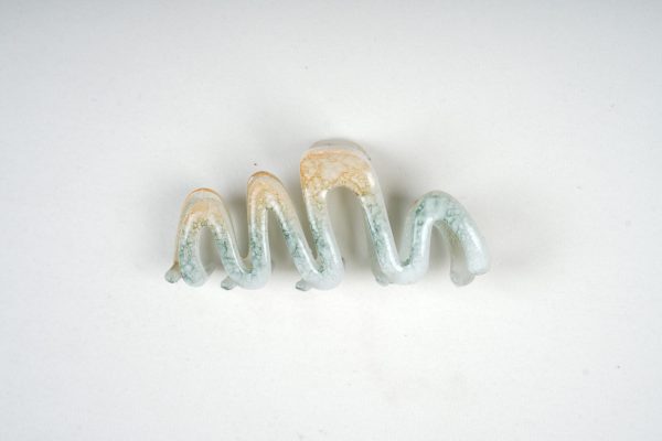 Marble Texture Wave Hair Claw