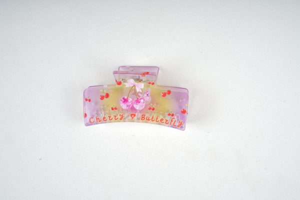Cherry Butterfly Gradient Claw