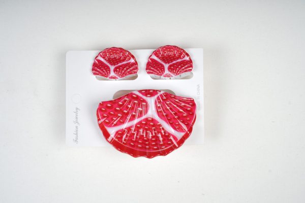 Vivid Fruit Design Hair Claw