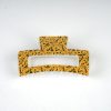 Pumpkin Print Rectangular Claw