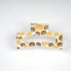 Pumpkin Print Rectangular Claw