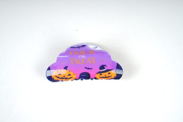 Ghost Cloud Halloween Hair Claw