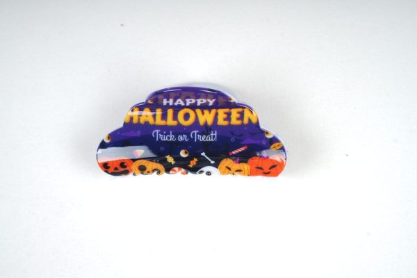 Ghost Cloud Halloween Hair Claw