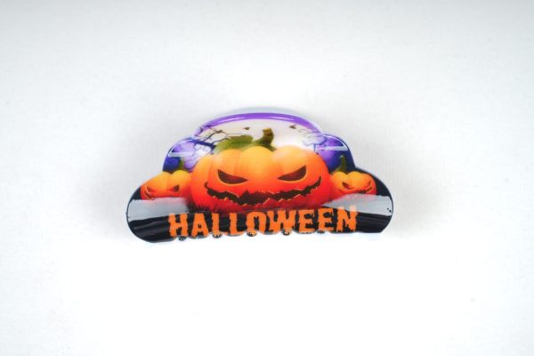 Ghost Cloud Halloween Hair Claw