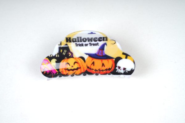 Ghost Cloud Halloween Hair Claw