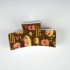 Cute Capybara Print Rectangle Hair Claw Set, Colorful Resin Hair Accessories for Women