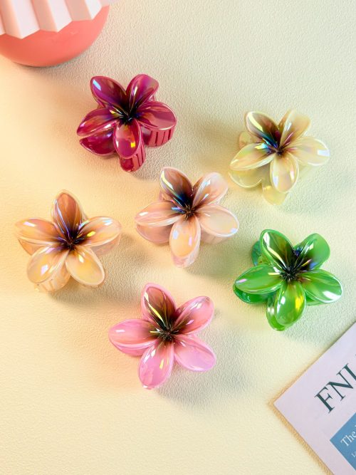 Lux Iridescent Frangipani Claw