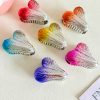 Glimmer Heart Acrylic Claw