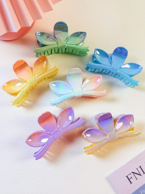 Lux Shiny Bow Hair Claw