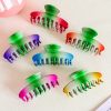 Flowing Gradient Drip Hair Claw