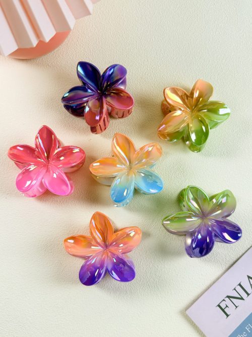Gradient Glossy Frangipani Claw