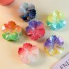 Y2K Shiny Floral Hair Claw