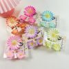 Iridescent Flower Hair Claw Bundle