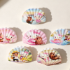 Pastel Shell Hello Kitty & Capybara Hair Claw