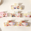 Wide Rectangle Cartoon Kitty & Capybara Hair Claws