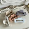 Neutral Color Square Women's Hair Clip