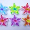 Watercolor Gradient Plumeria Flower Hair Claws