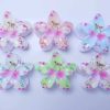 Dreamy Pastel Love Print Flower Hair Claws
